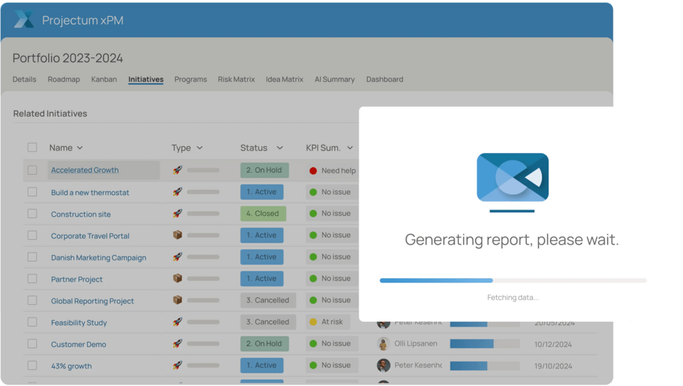 <h6>Automatic Reports</h6> <p>Predefined templates, presentation and document generation</p>